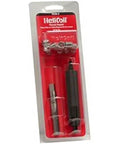3/8-16 Inch Coarse Thread Repair Kit With 12 Inserts Installation Tool And Tap Complete DIY Instructions For Repairing Damaged Threads In Metal Holes Carded Pack Pro Grade Quality
