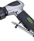 Side view of 2-Inch 105-Degree Angle Random Orbital Sander with one-piece housing and ergonomic Santoprene grip.