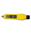 Coax Explorer 2 VDV Cable Tester With Push Button Wire Tracing And Mapping, yellow handheld device, easy to read LED
