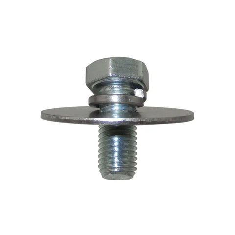 Heavy Duty Clutch Bolts Set For Predator 212Cc 6.5Hp Tecumseh Briggs Honda Clone Mini Bike Go Kart showing a steel bolt with washer.