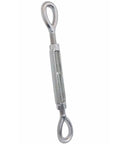 Heavy Duty 1 1/4 X 12 Inch Eye To Eye Turnbuckle T316 Stainless Steel Drop Forged for 12500 lbs capacity rigging hardware.