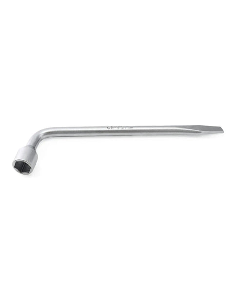 Rugged Tough As Nails Heavy Duty Tire Lug Wrench For Car Jack With Dual Head L Shaped Socket Tool 13 16 Inch High Carbon Steel