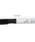 Flux Pen With Smooth Flux For Soldering SMD PCB And Through Hole Joints Low Solids Flux pen measuring 13cm with black cap.
