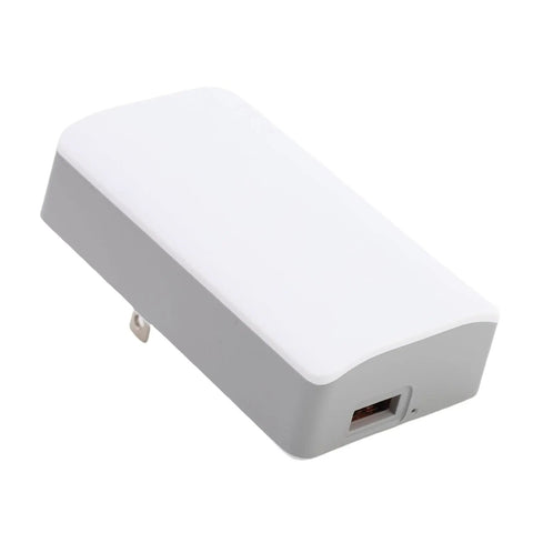 Portable 2600mAh Uninterruptible Power Supply With US Plug Emergency Battery Backup For Routers And Laptops, compact gray battery.