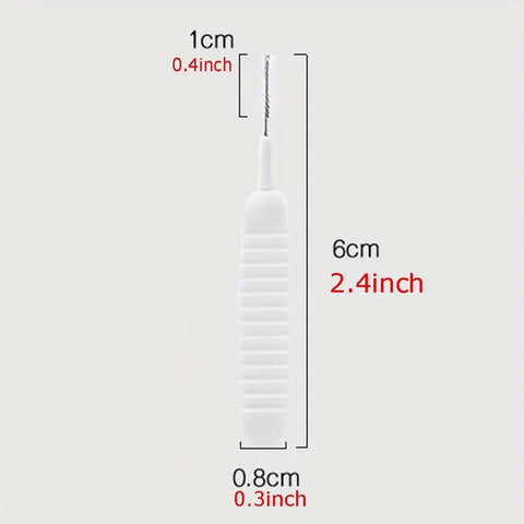 5 Piece Dust Plug Kit With Brush For Laptops Keyboards Phones And Music Equipment Portable Electronic Cleaning Tool With Strong Dust Protection Compact Design And Sturdy Construction For Easy Computer And Gear Maintenance, 6cm brush