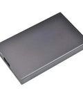 Rock Solid M.2 Dual SSD Enclosure With RAID Card USB 3.1 Gen2 10Gbps External Storage Adapter angled view showing rugged aluminum design.