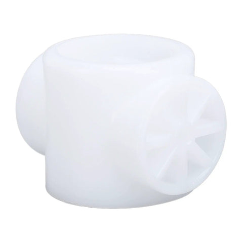 Heavy Duty Trolley Nut Replacement Kit For K75 39337 And LA500 Trolleys Plastic Sturdy Spare Nut White Finish