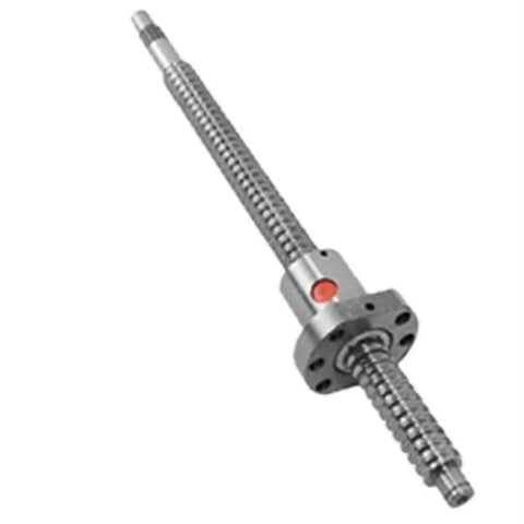SFU1605 Rock Solid Ball Screw With Flange Nut Right Hand Thread BK12 BF12 End Machined Linear Motion Screw shown in detail