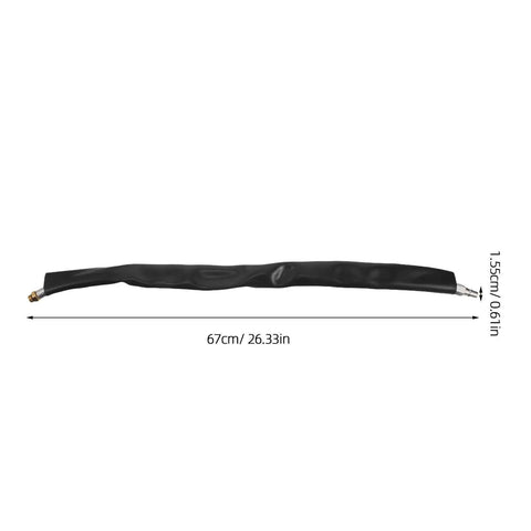 Premium Low Speed Air Inlet Hose For Car Pneumatic Tire Repair Grinder 67cm black hose