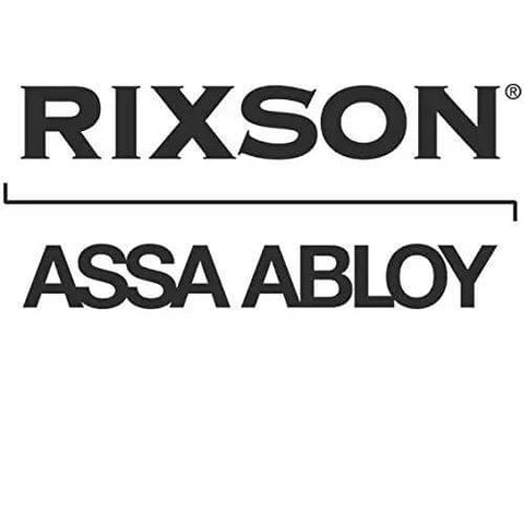 Rixson Assa Abloy logo, related to Center Hung Pivot Door Hinge Set For Interior Or Exterior Doors Up To 3 Ft 8 In Wide By 8 Ft 6 In High Model 370.