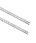 Beefy 10mm x 305mm Stainless Steel Linear Motion Rods Set Chrome Hardened Shaft Solid Round Rails For 3D Printer DIY CNC Precision Ground