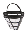 Dead Simple Nylon Coffee Filter For Home Brewing Reusable Barista, black nylon mesh coffee strainer with handle.