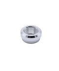 Badass 3/8 NPT Aluminum Female Weld On Bung Flange Fitting Machined From Premium Heavy Duty 6061 T6 Alloy, detailed view.