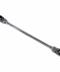 Extra Long Flexible Ratcheting Wrench With 90 Tooth Design And Dual Rotating Heads For Tight Spots shown on white background