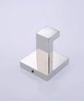 Heavy Duty Stainless Steel Coat And Towel Hooks 304 Rustproof Square Wall Mounted Modern Hooks Polished Chrome Finish