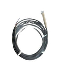 Capacitive Proximity Sensor For Metal Detection In Manufacturing With High Precision Detection, Adjustable Sensing Range From 0.5 To 9 Mm, Pro Grade Metal Presence Verification, Quick Setup And Tough Heavy Duty Durable Build For Harsh Environments. black M18 sensor with cable