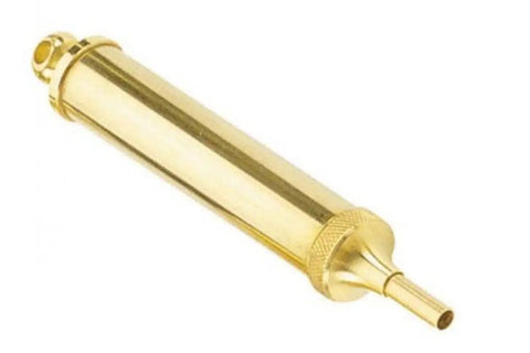 Flintlock Pan Primer Brass Dispenser For Muzzleloaders With 3 Grain Spout, 100 Percent Brass Construction
