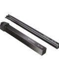 Lathe Inner Threading Turning Tool Kit With Tool Holder shown with two black tool holders on white background.