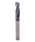 Solid carbide spotting drill, 3/16 in shank, AlTiN coated, 2-flute, 120° tip, 2 in overall length
