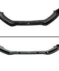 Gloss Black Front Bumper Lip Splitter Spoiler Kit For Audi A5 S5 A4 S Line B8 Series 2008 2017 3-Piece Chin Air Dam Body Kit