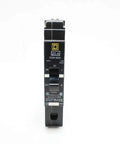 Front view of a One Pole 20 Amp 277V AC Miniature Circuit Breaker EDB14020, compact safety device for electrical panels.