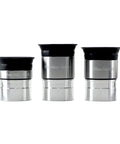 1.25 Inch Multi-Coated Telescope Eyepiece Set With Soft Eyecups 4mm 10mm And 20mm For Beginners And Pros, front view