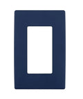 Renu One Gang Screwless Snap On Wall Plate No Subplate Needed In Rich Navy For Easy Install And Premium Coverage Covers Wall Imperfections