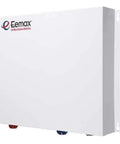Electric Tankless Water Heater Brings You Instant Knockout Hot Water From Your Sink With Precision Turn Dial Controls Lowers Power Bills Delivers Endless Warm Flow Nonstop All Day, compact design with red and blue valves.