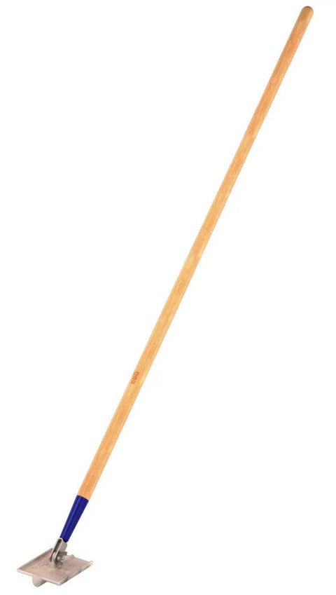 Bullet Walking Groover 6 Inch By 4.5 Inch With 0.75 Inch By 0.875 Inch Bit Cast Stainless Steel Concrete Control Joint Tool with handle