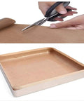 Cutting Five Pack Teflon Baking Sheets 12x16 Inch Nonstick Reusable Liners for oven microwave crafting, heat safe to 482°F