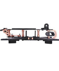 Side view of LS220 220mm Wheelbase 5 Inch T700 Carbon Fiber Frame Kit for Drones and RC Builds showcasing 6.0mm arm thickness.