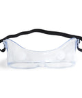Front view of All Day Over Eyeglasses Safety Goggles With Anti Fog Coating ANSI Z87.1 Eye Protection For Unisex Use; clear lens