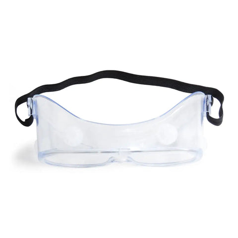 Front view of All Day Over Eyeglasses Safety Goggles With Anti Fog Coating ANSI Z87.1 Eye Protection For Unisex Use; clear lens