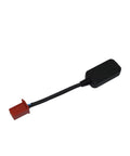 Fardriver Controller Nd72530 530A Programmable Controller Bluetooth Enabled connector cable with black casing and red plug.