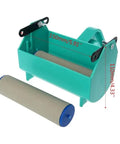 Kickass Diy Paint Roller Machine For Single Color Wall Decoration With Easy Grip Handle creates slick wallpaper patterns, includes 150mm roller.