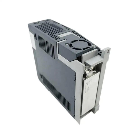 Industrial Servo Drive For Automation Systems Factory Sealed And Ready To Ship Rock Solid Performance Plug And Play Motion Controller For CNC Robotics And Industrial Machinery In Stock With Fast Lead Time Durable Easy Setup. Gray metal industrial servo drive for CNC and robotics