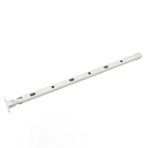 Durable Aluminum Greenhouse Window Vent Opener Bar Kit With 6 Screws For Easy, Precise Temperature Control On Most Greenhouse Windows And Roof Vents White Finish Ready To Install