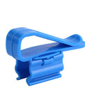 Adjustable Hose Clip Holder For Aquariums Buckets And Tanks, blue sturdy mount clamp fits 0.31-0.62 inch hoses, plastic material