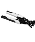 Five Function Electrician Hand Tool with wire cutter, insulation stripper, built-in wrench, angle bending scale, quick grip design
