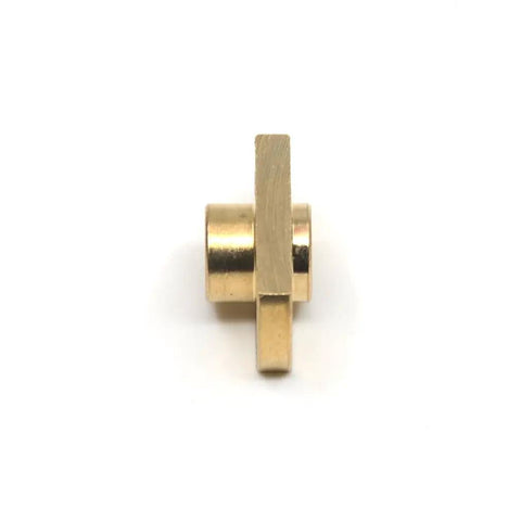 Close-up of brass nut for 365mm T8 Lead Screw With 2mm Lead And Brass Nut Z Axis Upgrade Kit For Ender 3 V2 Neo Ender 3 Pro Ender 3 And Voxelab 3D Printers.