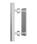 Stainless Steel Barn Door Handles 10 Inch Sliding Door Pull Flush Handle Double Sided Square Brushed Finish Tough As Nails