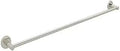 Lombardia 30 Inch Wall Mount Single Towel Bar In Polished Nickel Finish Solid Brass And Die Cast Build With Easy Mounting Hardware