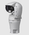 Built Tough Sleek PTZ Surveillance Camera With Badass 40X Optical Zoom And 2MP AI Edge Analytics For Seamless Auto Tracking and Hella Crisp IR Night Vision Setup, side view.