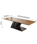 Sit Stand Desk With Premium Ash Wood Surface, Super Spacious Home Office Workstation Featuring Integrated Monitor Shelf, Versatile Gaming And Writing Table For Lazy Nights Or Serious Hustle, dimensions shown.
