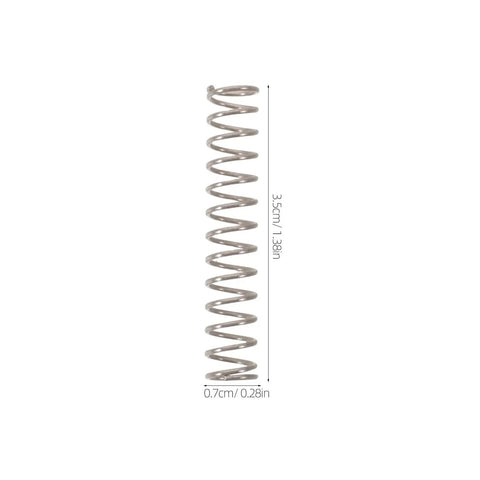 Top Notch 10Pc Stainless Steel Compression Spring Kit For Spray Bottles and Plant Misters Durable 7mm O.D. Trigger Handle Repair Parts That Last. single 3.5cm spring