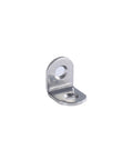 Heavy Duty Rust Proof L Brackets Sling Blades Built Tough For Shelves Walls And Cabinets With Countersunk Screws Slick Stainless Finish corner mount detail