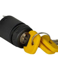 Heavy Duty Forklift Ignition Switch 28528240 With 701 Key On Off 3 Blade Terminals Compatible With Jungheinrich And Linde Pallet Jack Replacement Part