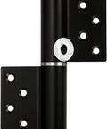 Heavy Duty Folding Steel Hinge Repair Plate Kit With T Hinge Door Hinges Hydraulic Silent Invisible Concealed Door Spring Buffer