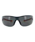 Heavy Hitter Wraparound Safety Glasses With Anti Fog Coating And Impact Resistant Shell, 144 Pair Bulk Pack For Site Crews And Warehouse Pros Delivers Crystal Clear View Every Single Shift - front view