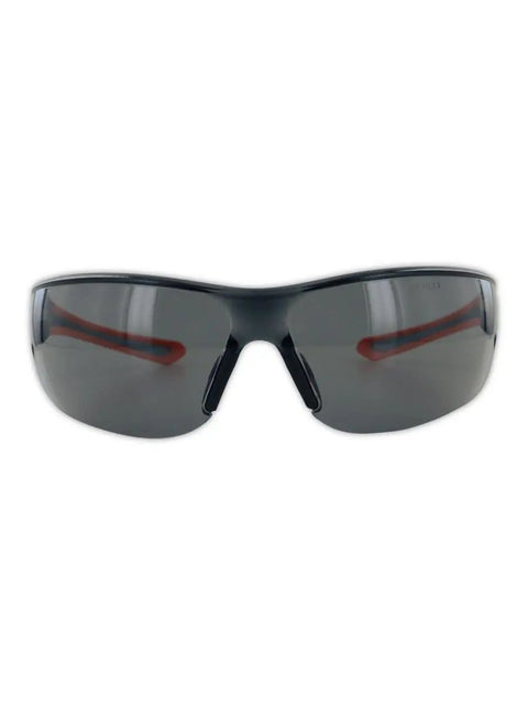 Heavy Hitter Wraparound Safety Glasses With Anti Fog Coating And Impact Resistant Shell, 144 Pair Bulk Pack For Site Crews And Warehouse Pros Delivers Crystal Clear View Every Single Shift - front view